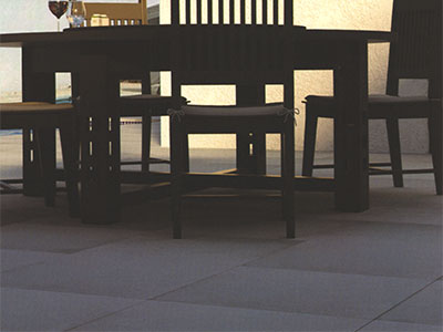 2cm Porcelain Pavers - Sandstone Grey