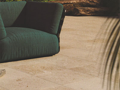2cm Porcelain Pavers - Shell Stone