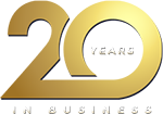 We are celebrating 20 years in business